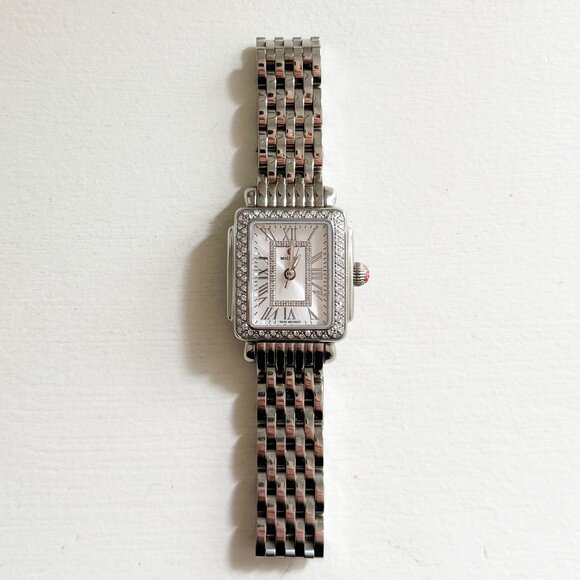 MICHELE Deco Madison Mini Stainless Steel - NEEDS BATTERY - Picture 2 of 11